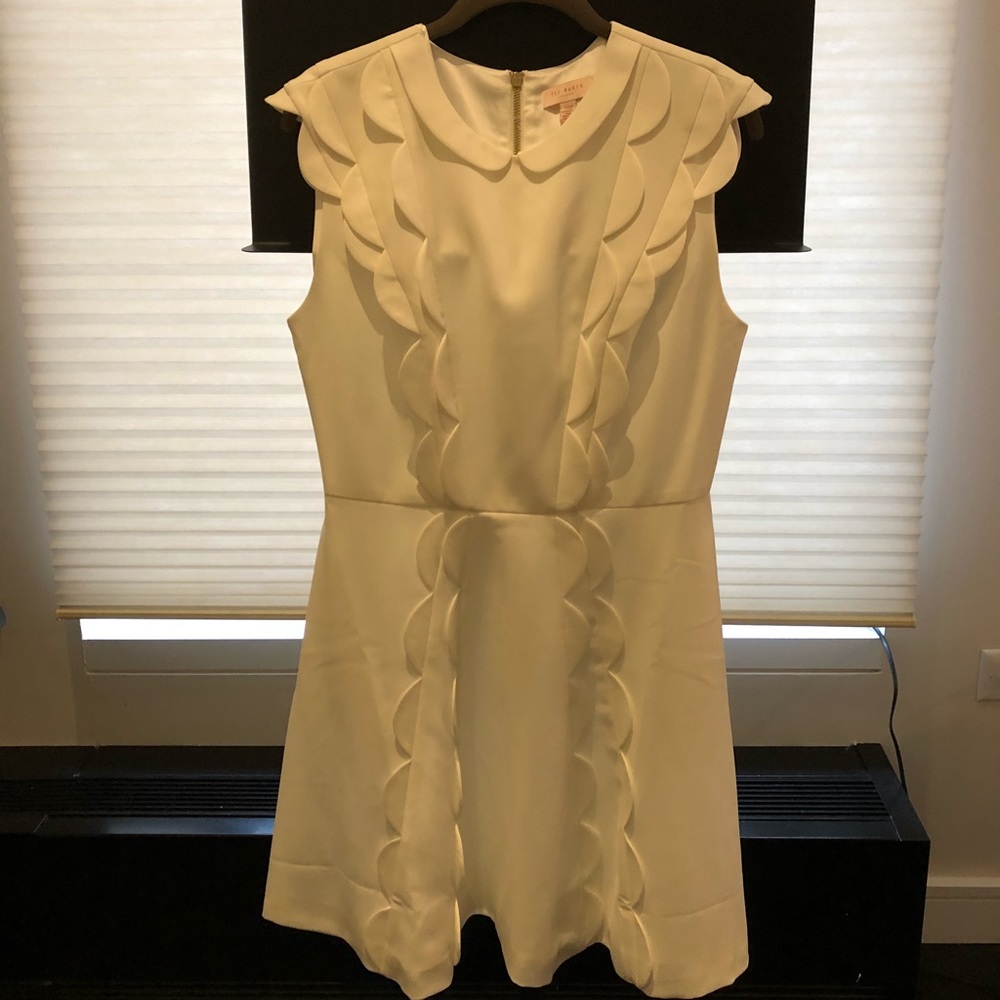 White Ted Baker dress size 3